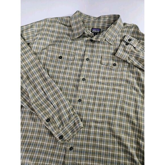 Patagonia Men's Long Sleeve Organic Cotton Button Up Shirt‎ XL - Picture 1 of 7